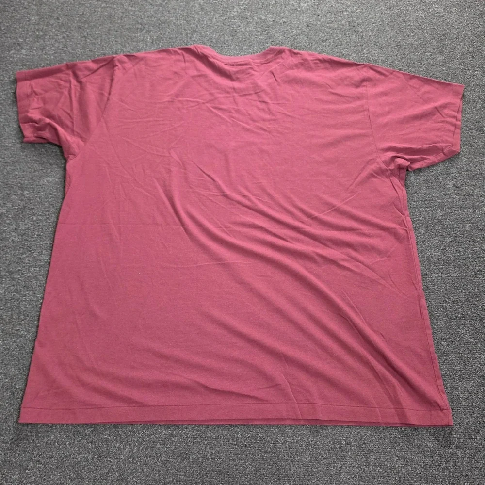 Polo Ralph Lauren T-Shirt Mens XXL Burgundy Red Cotton Short Sleeve Pony Logo